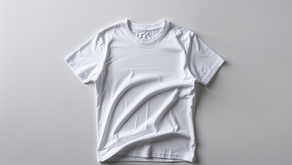 White T-shirt Mocup templet clothing brand design apparel tee