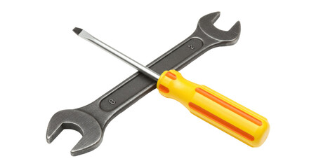 Isolated Wrench and Screwdriver
