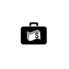 Finance icon set. Containing loan, cash, saving, financial goal, profit, budget, mutual fund, earning money and revenue icons. Solid icons collection.