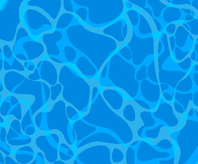 Abstract blue water texture background illustration