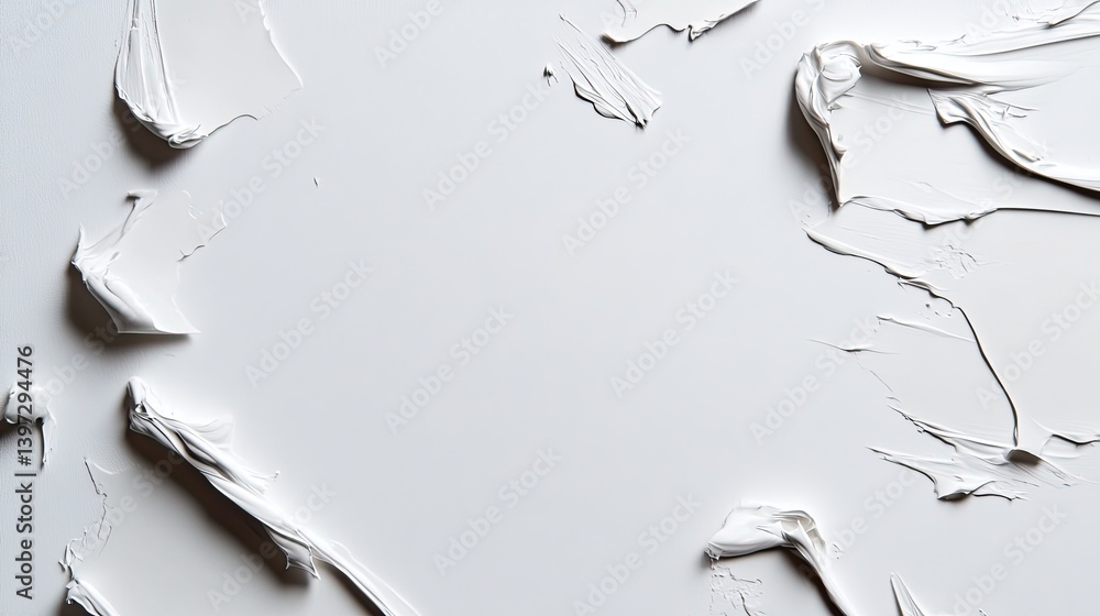Poster abstract white texture art minimalist style canvas background artistic environment close-up view