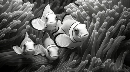 Obraz premium reef wavey background