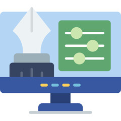 Graphic Design Tools Icon