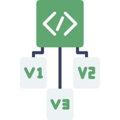 Version Control System Icon
