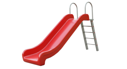 Isolated Red Slide