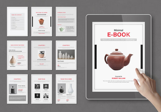 Minimal Ebook Template