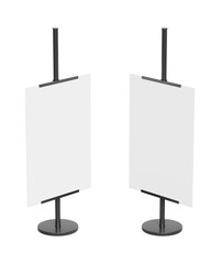 스탠드 이젤 배너 간판 목업 Stand Easel Banner Sign Mock up