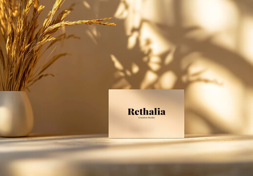 Business Card Mockup Template