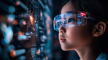 Innovative learning experience in an AI-powered education hub for students