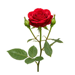 Fototapeta premium Red Rose Flower Image