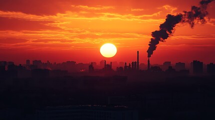 Fototapeta premium oil refinery at sunset with global finance insights highlighting infrastructure trends energy data and economic perspectives across the fuel and power sector