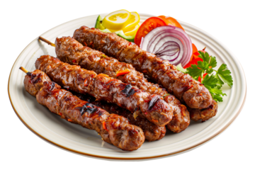 Seekh kebabs