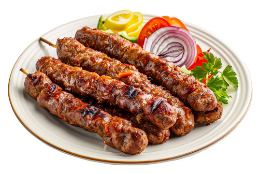Seekh kebabs