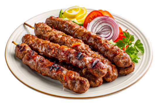 Seekh kebabs
