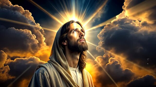 Jesus Christ The Son of God The Lamb who takes away sin of the world 4K