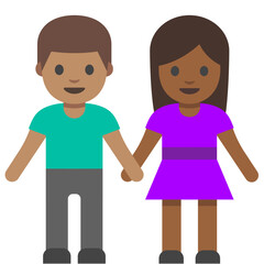 Couple Holding Hands Emoji
