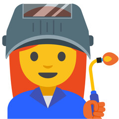 Welder Woman Emoji
