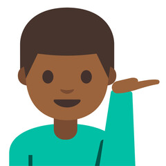 Tipping Hand Emoji – Male (Medium Skin)
