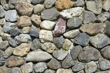 石垣　石の造形