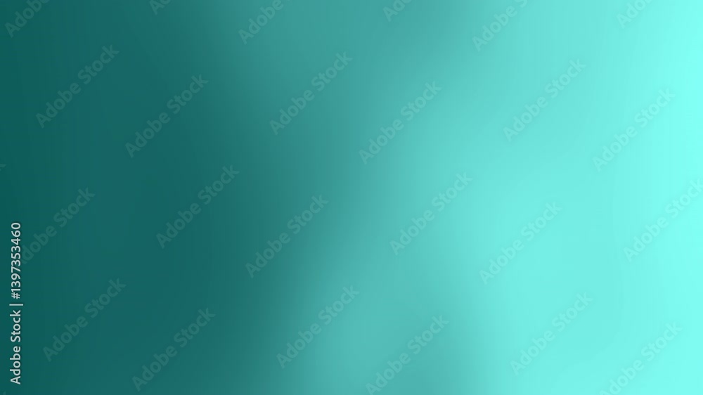 Poster A smooth gradient pattern transitions from dark to light teal, creating a calming visual effect.