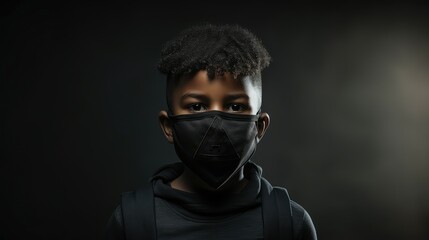Obraz premium disposable black pyramid