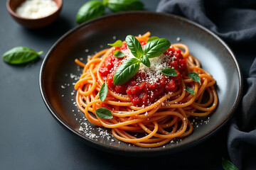 Pasta with Tomato Sauce and Fresh Herbs