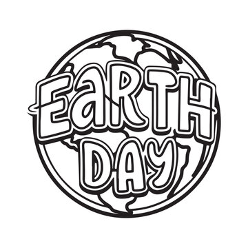 recommend clip art: earth day silhouette vector art illustration