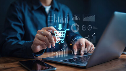 Online Shopping Interface and Statistics