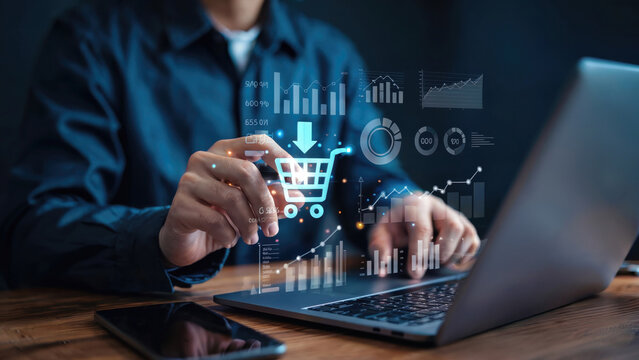 Online Shopping Interface and Statistics - Powered by Adobe