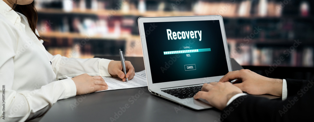 Poster data backup restoration recovery restore data from cloud storage brisk and provide planned network r