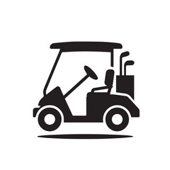 Golf Cart Hobbyist Vector Design
