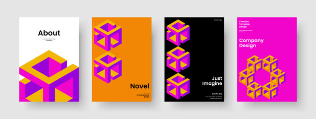 Fototapeta premium Creative Book Cover Template. Modern Business Presentation Layout. Isolated Banner Design. Report. Background. Poster. Brochure. Flyer. Journal. Advertising. Catalog. Newsletter. Leaflet. Handbill