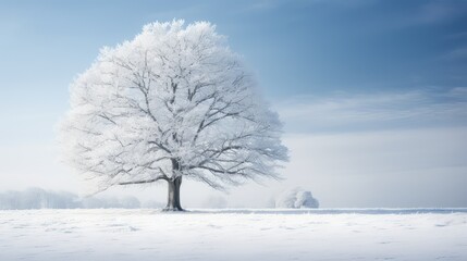 Fototapeta premium bare tree seasonal