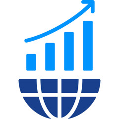 Fototapeta premium Emerging Markets Icon