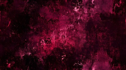 Obraz premium A deep crimson, textured backdrop of distressed tones.
