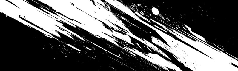Black and white grunge abstract texture 
