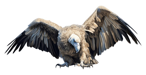 Obraz premium Vulture animal condor flying.