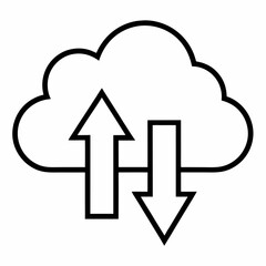 Upload and Download Arrows