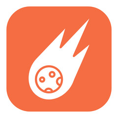 Meteorites Icon © VectorVibes