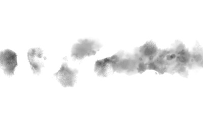 smoke on black background