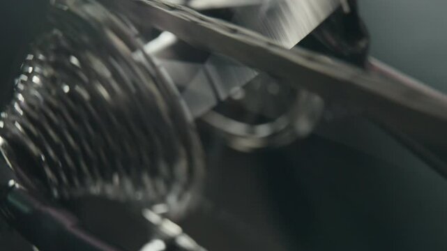 Fahrradkette Fahrradachse Ritzel Extreme Close Up Rennrad