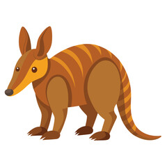 Funny Aardvark with Big Ears