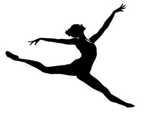 Dancer Vector Silhouettes & SVG Icon, Dancer Icon Vector
