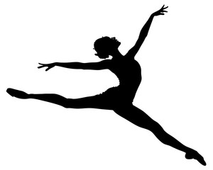 Dancer Vector Silhouettes & SVG Icon, Dancer Icon Vector