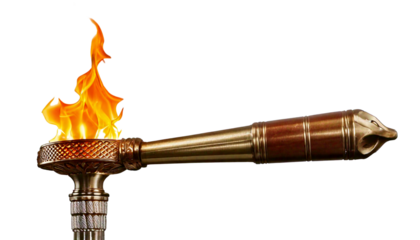 gas stove isolated on white