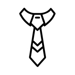 Necktie with Shield Emblem Icon Design
