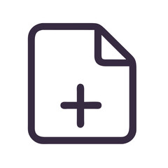  Colorful Add File Action Icon