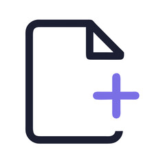  Add File Action Icon