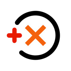 Fototapeta premium Cancel Action Icon