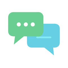  Chat Bubble Flat Icon